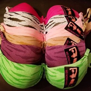 Wei Nong Hao Women's Lace Push-Up Bras Size 42DD